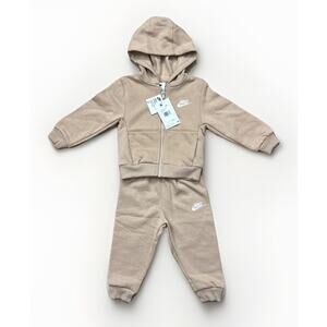 Nike Full-Zip Club Set Toddler 2-Piece Hoodie Set- Size 2T